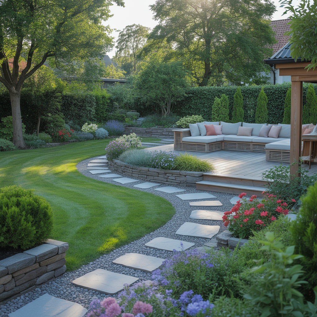 1.Designa din dromtradgard med professionell stenlaggning