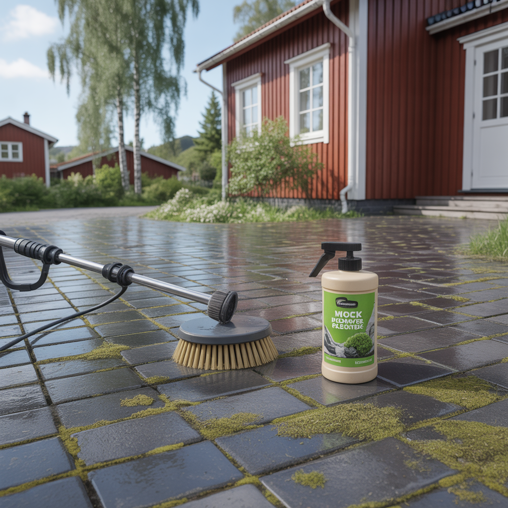 alg och mossbekampning pa marksten metoder och medel