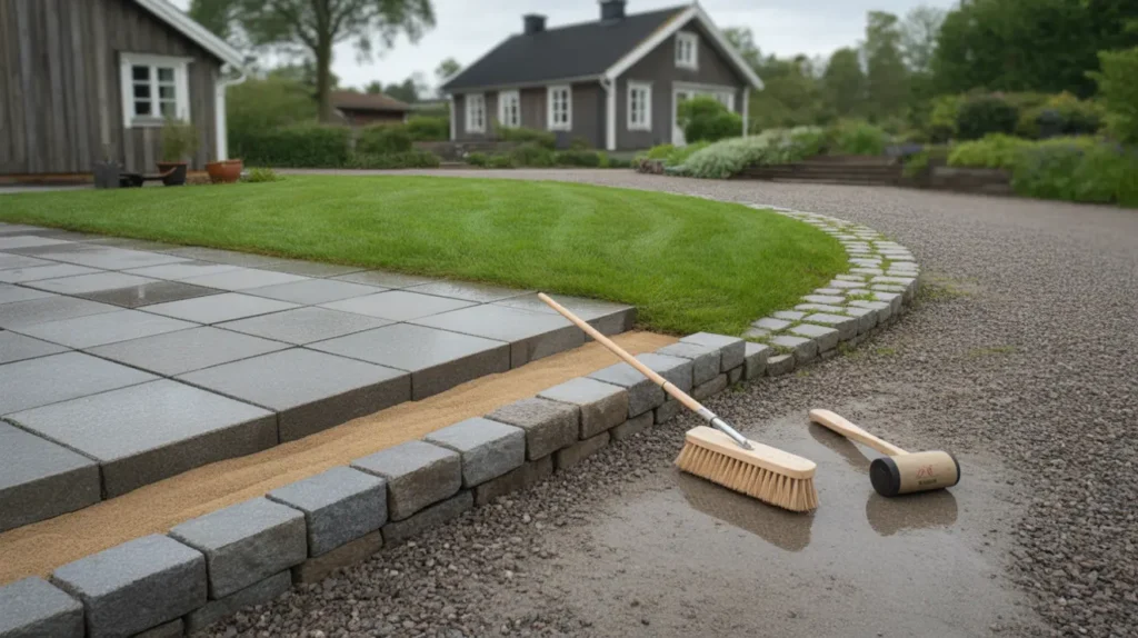 robotgr sklippare och marksten smarta kanter fogar och verg ngar som minimerar stopp