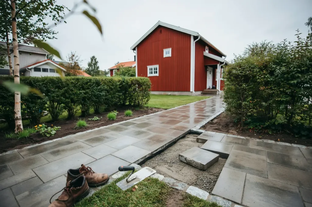 marksten mot ogr s r tt fogmaterial underarbete och sk tsel f r en mer l ttsk tt tomt